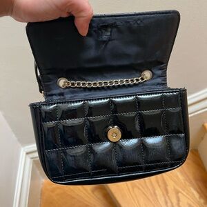 Black Quilted Women's Bag